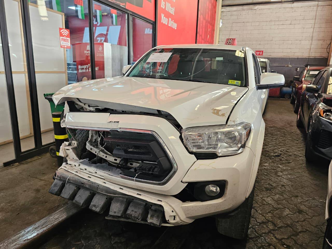 2021 TOYOTA TACOMA — sold — 189001 Miles — Lot 6MM418057 — Main - Marhaba Auctions Used Cars - Image 3