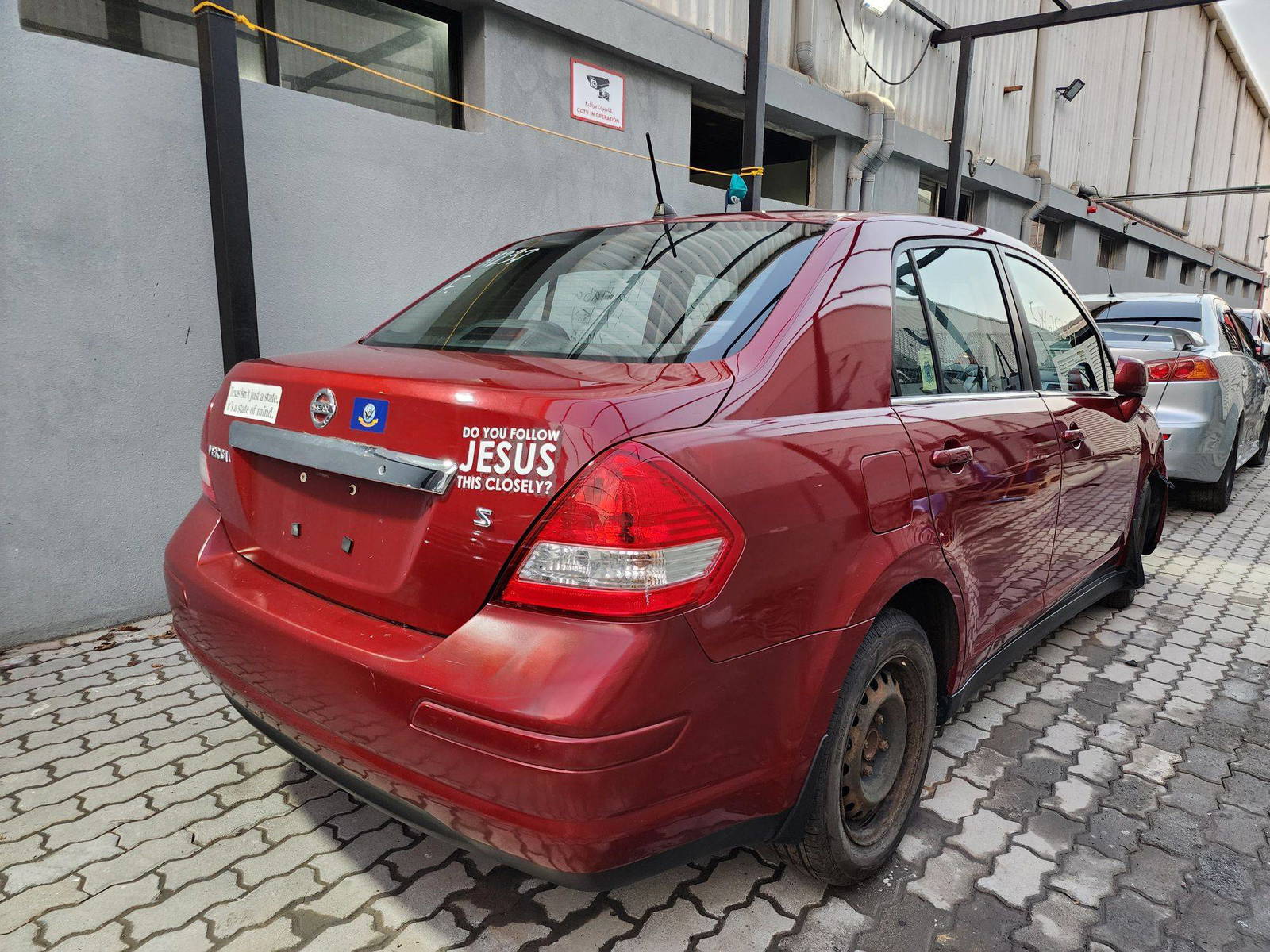 2007 NISSAN VERSA — 87074 Miles — Lot 58625234 — Al Quoz - Marhaba Auctions Used Cars - Image 3