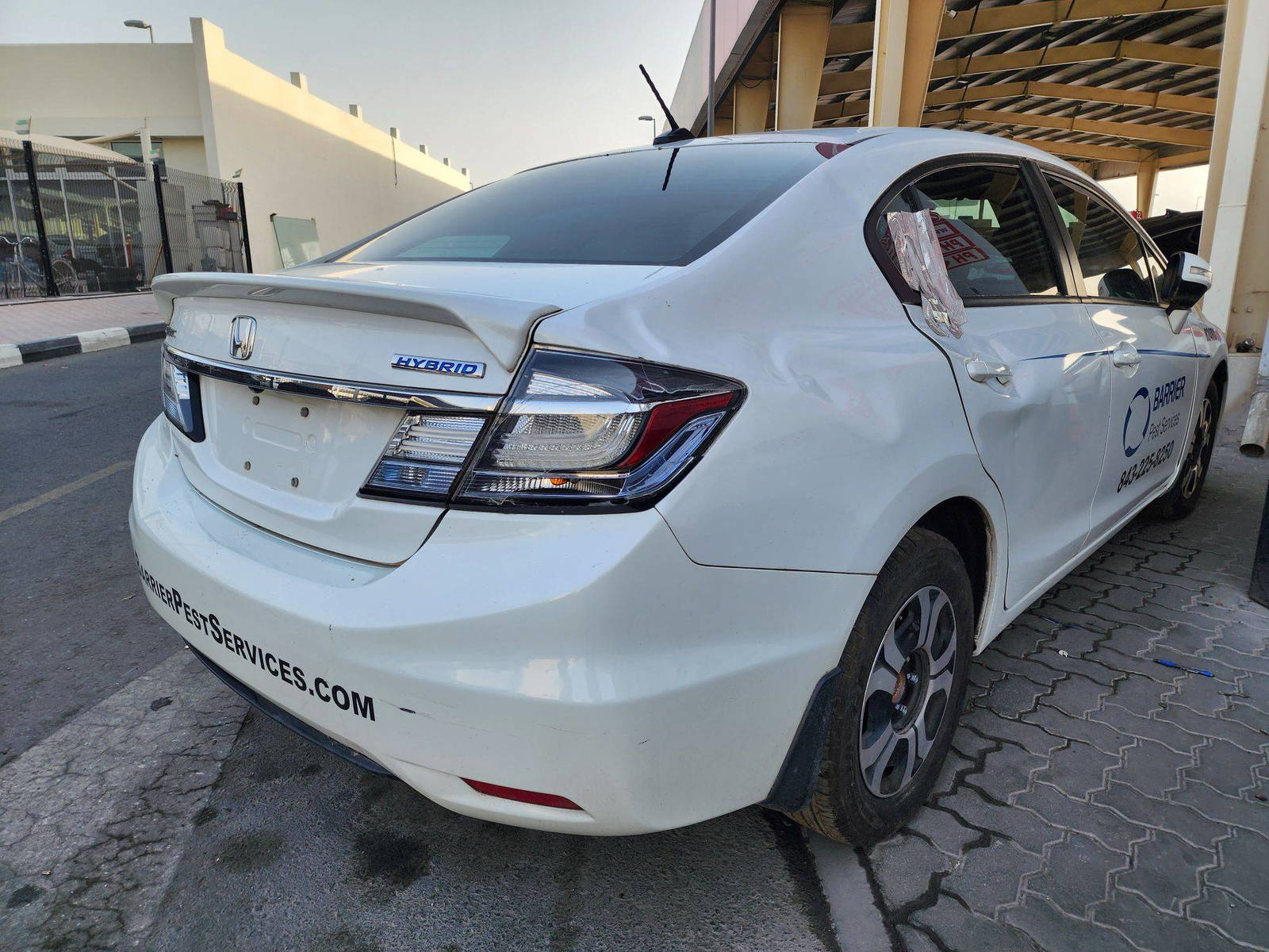 2013 HONDA CIVIC — 163029 Miles — Lot 40877584 — Souq - Marhaba Auctions Used Cars - Image 3