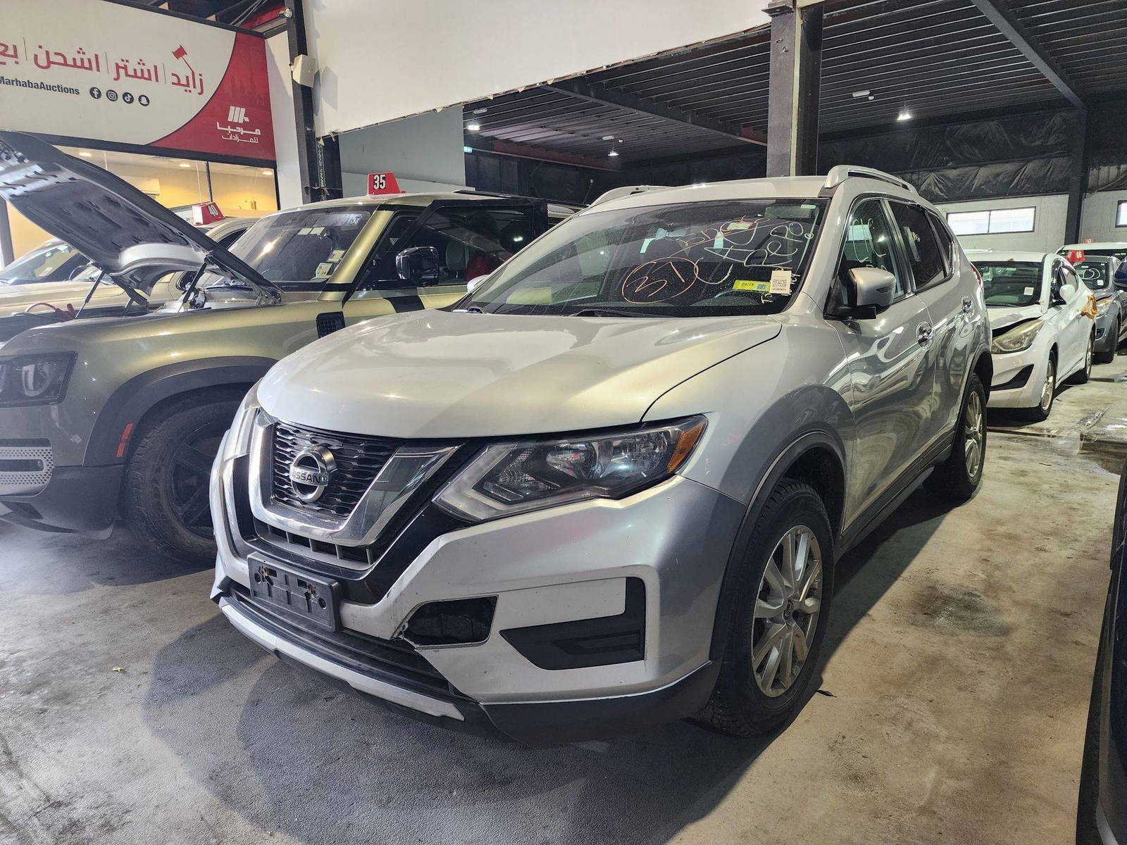 2017 NISSAN ROGUE — 217305 Miles — Lot 1867502 — Al Quoz - Marhaba Auctions Used Cars - Image 4