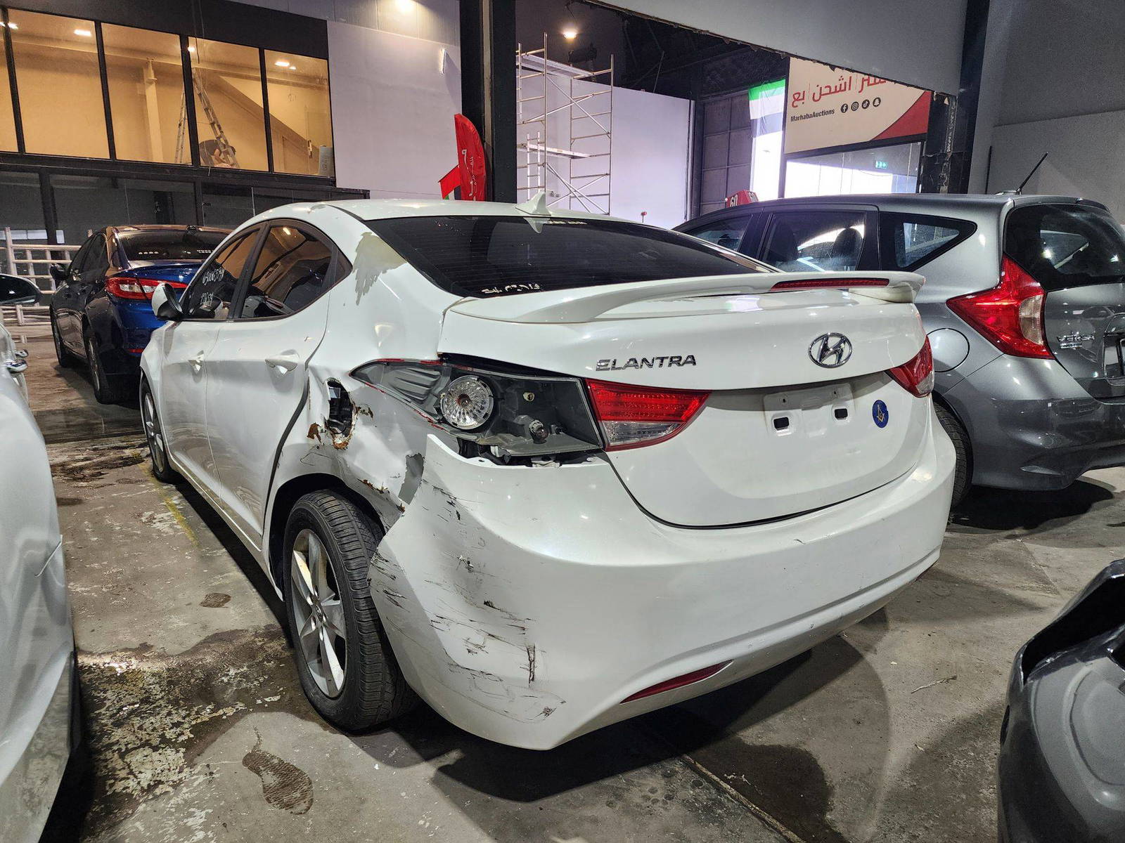 2013 HYUNDAI ELANTRA — 228024 Miles — Lot 63006374 — Main - Marhaba Auctions Used Cars - Image 3