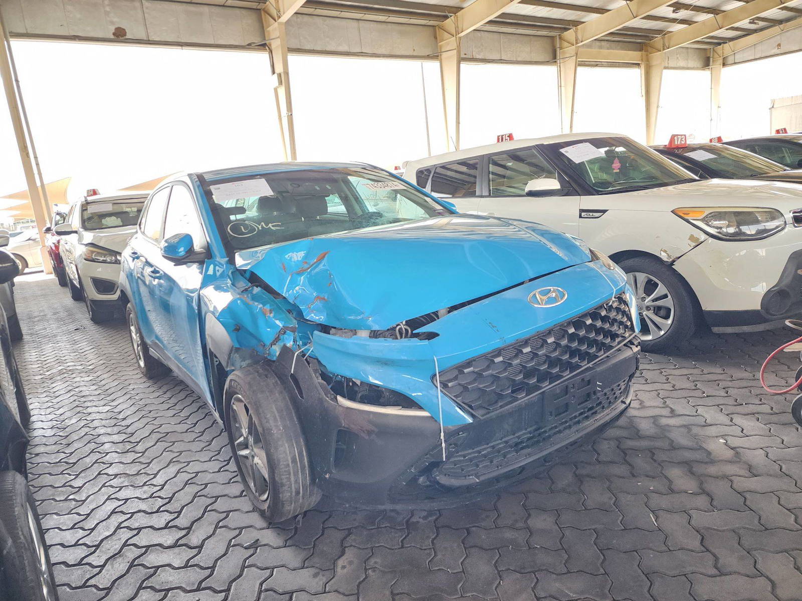 2023 HYUNDAI KONA — 40647 Miles — Lot 74334874 — Al Surrah - Marhaba Auctions Used Cars - Image 4