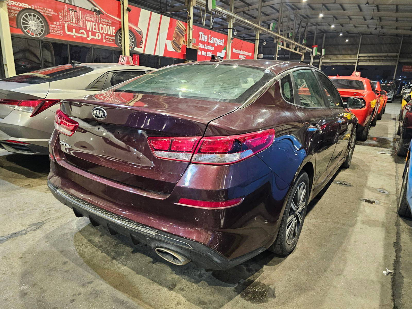 2019 KIA OPTIMA — 142237 Miles — Lot 6KG363388 — Souq - Marhaba Auctions Used Cars - Image 3