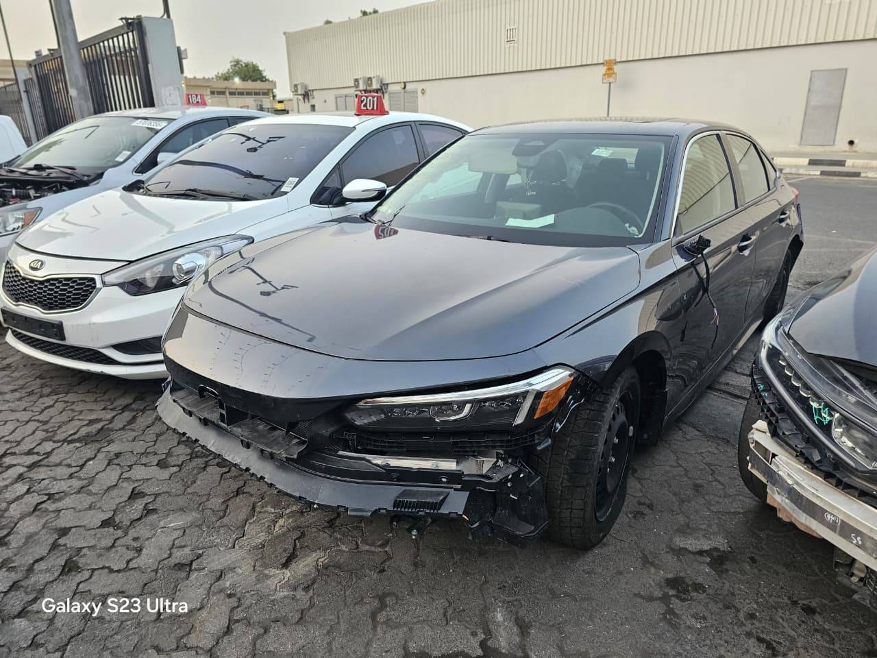 2023 HONDA CIVIC — 31542 KM — Lot 103544 — Al Surrah - Marhaba Auctions Used Cars - Image 3