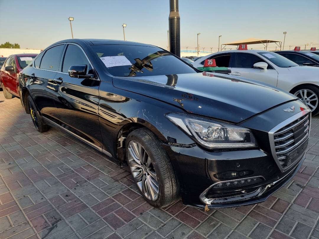 2018 GENESIS G80 — 121880 KM — Lot 215487 — Ind. 12 - Marhaba Auctions Used Cars - Image 3