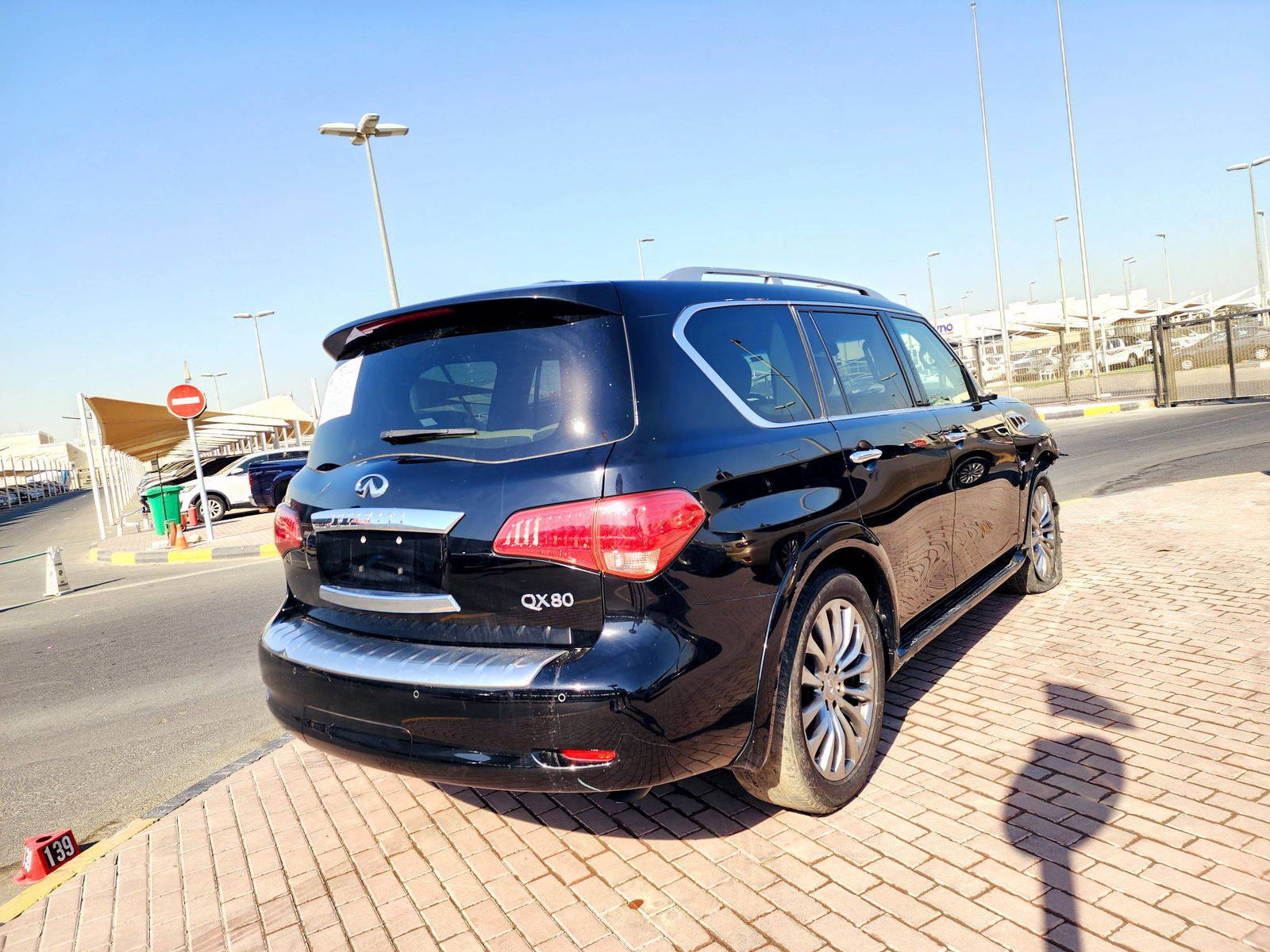 2017 INFINITI QX80 — 104704 Miles — Lot H9640815 — Main - Marhaba Auctions Used Cars - Image 3