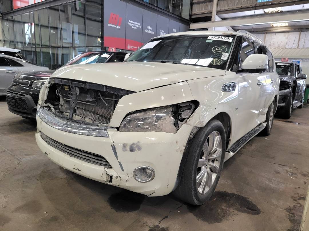 2014 INFINITI QX80 — 154516 Miles — Lot 89398265 — Ind. 12 - Marhaba Auctions Used Cars - Image 5