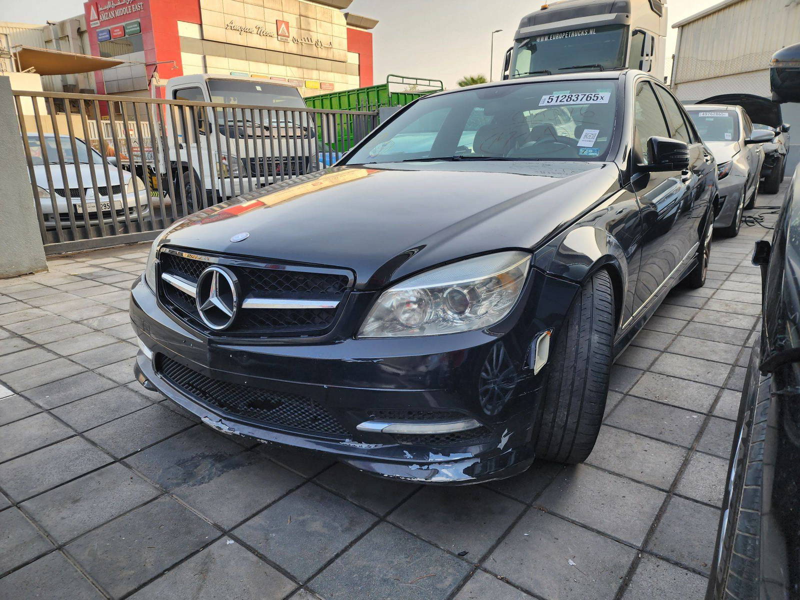 MERCEDES BENZ C300 2011 - Marhaba Auction Used Cars - Image 4