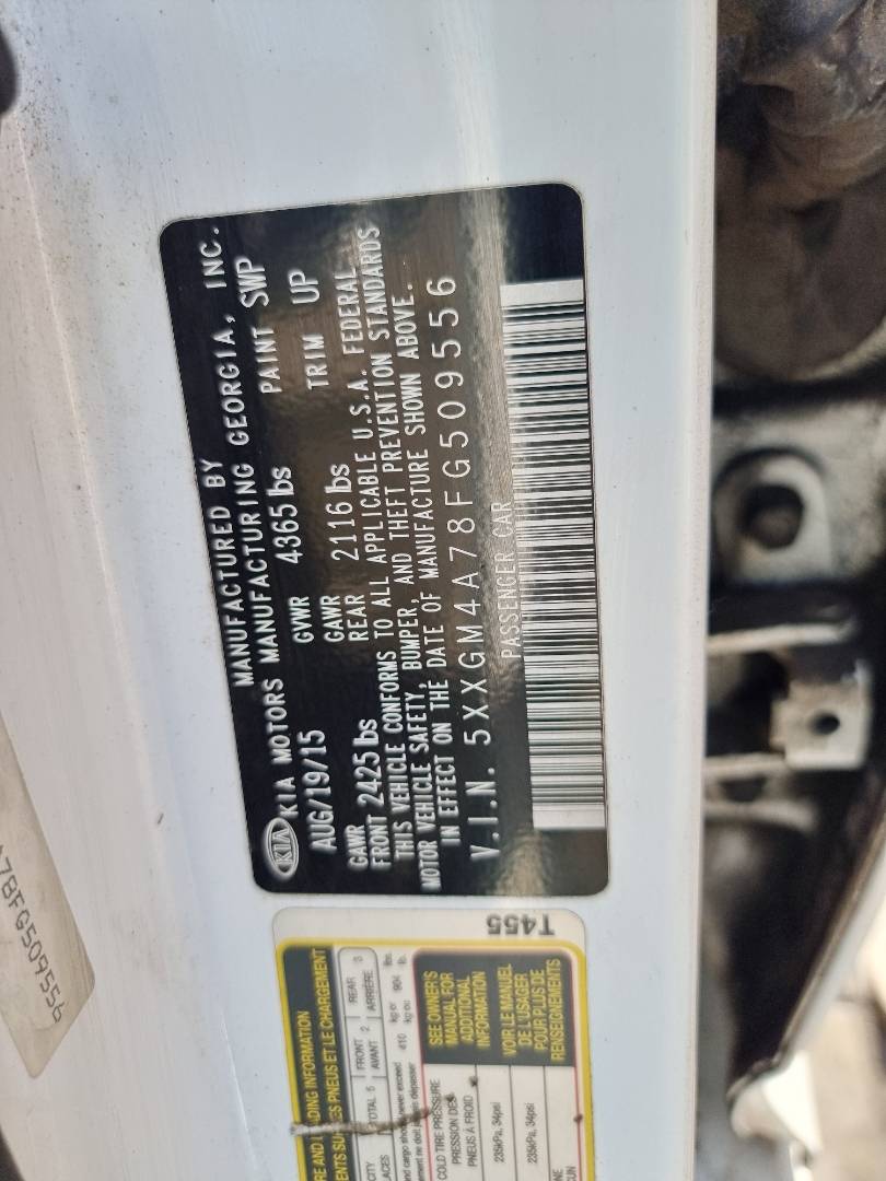 KIA OPTIMA 2015 - Marhaba Auction Used Cars - Image 9