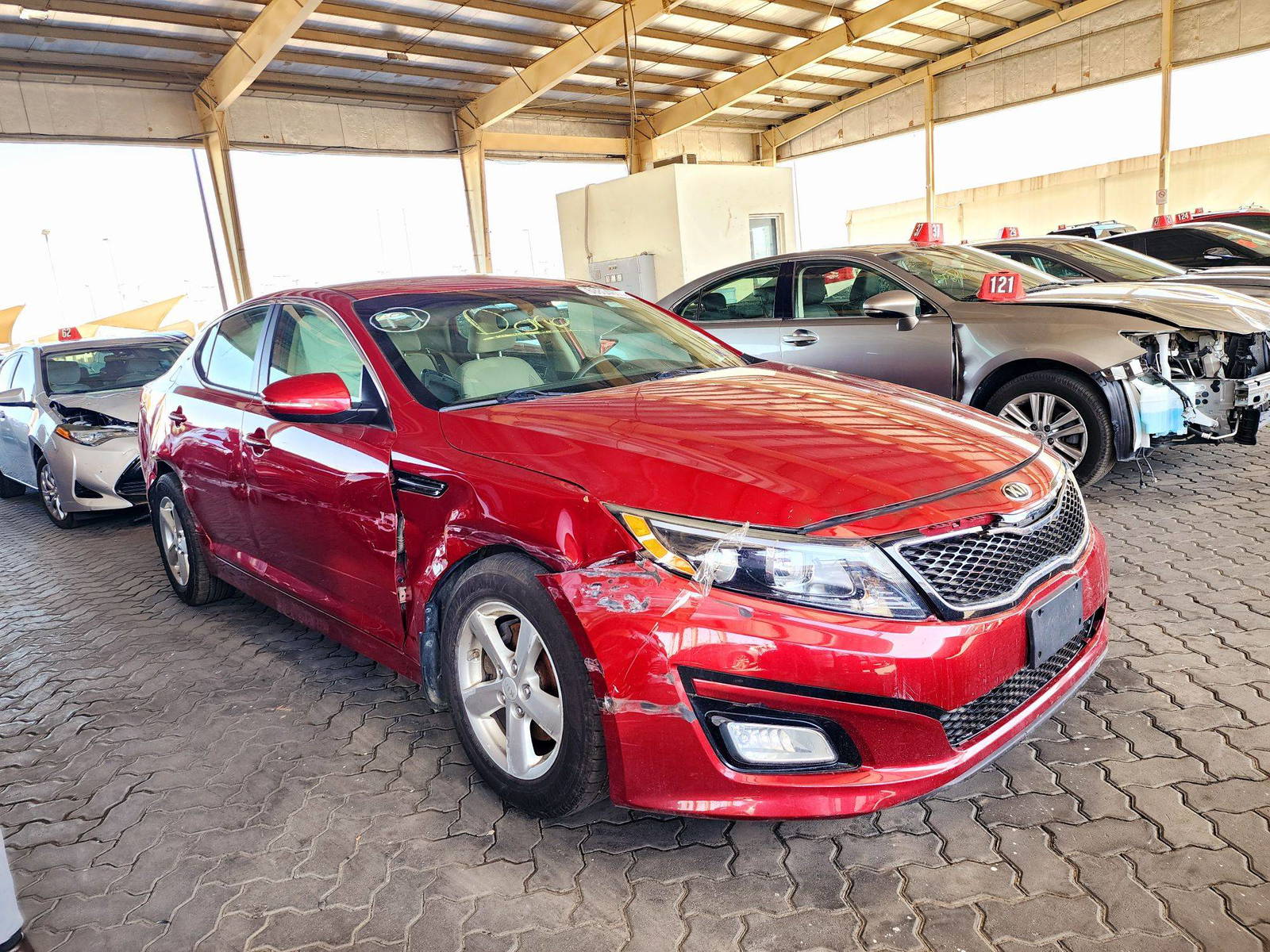 2015 KIA OPTIMA — 127143 Miles — Lot 69804674 — Souq - Marhaba Auctions Used Cars - Image 4