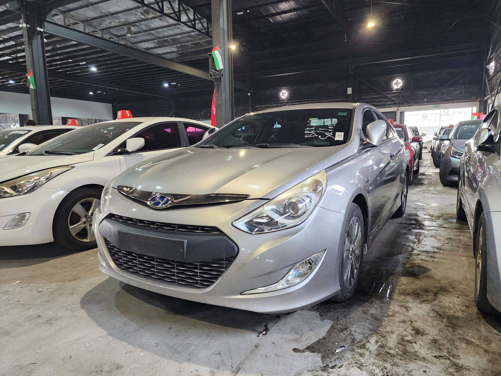 2014 HYUNDAI SONATA — 218181 KM — Lot 078830 — Al Quoz - Marhaba Auctions Used Cars - Image 4