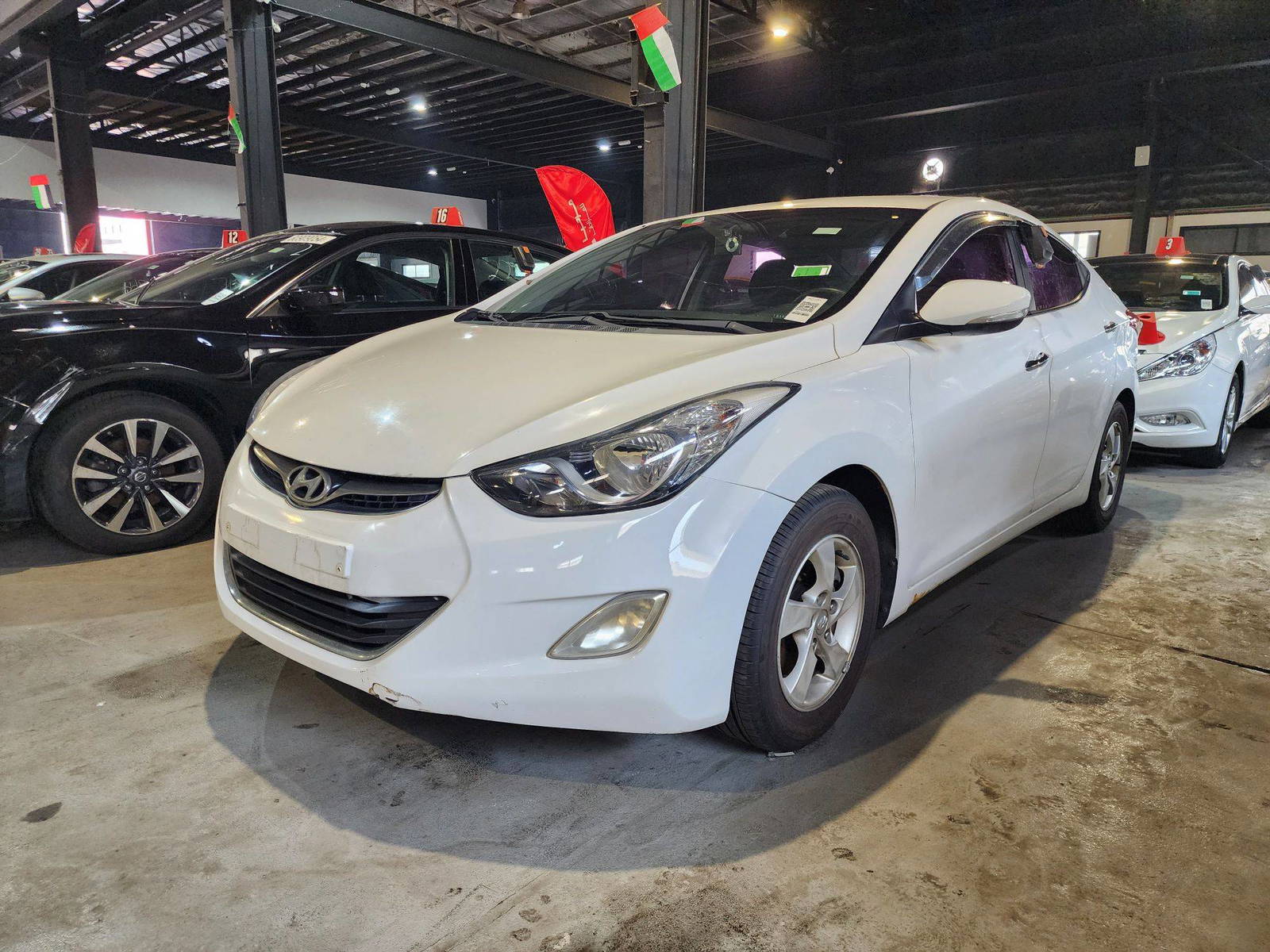 2012 HYUNDAI AVANTE — 208320 KM — Lot 210029 — Al Quoz - Marhaba Auctions Used Cars - Image 3