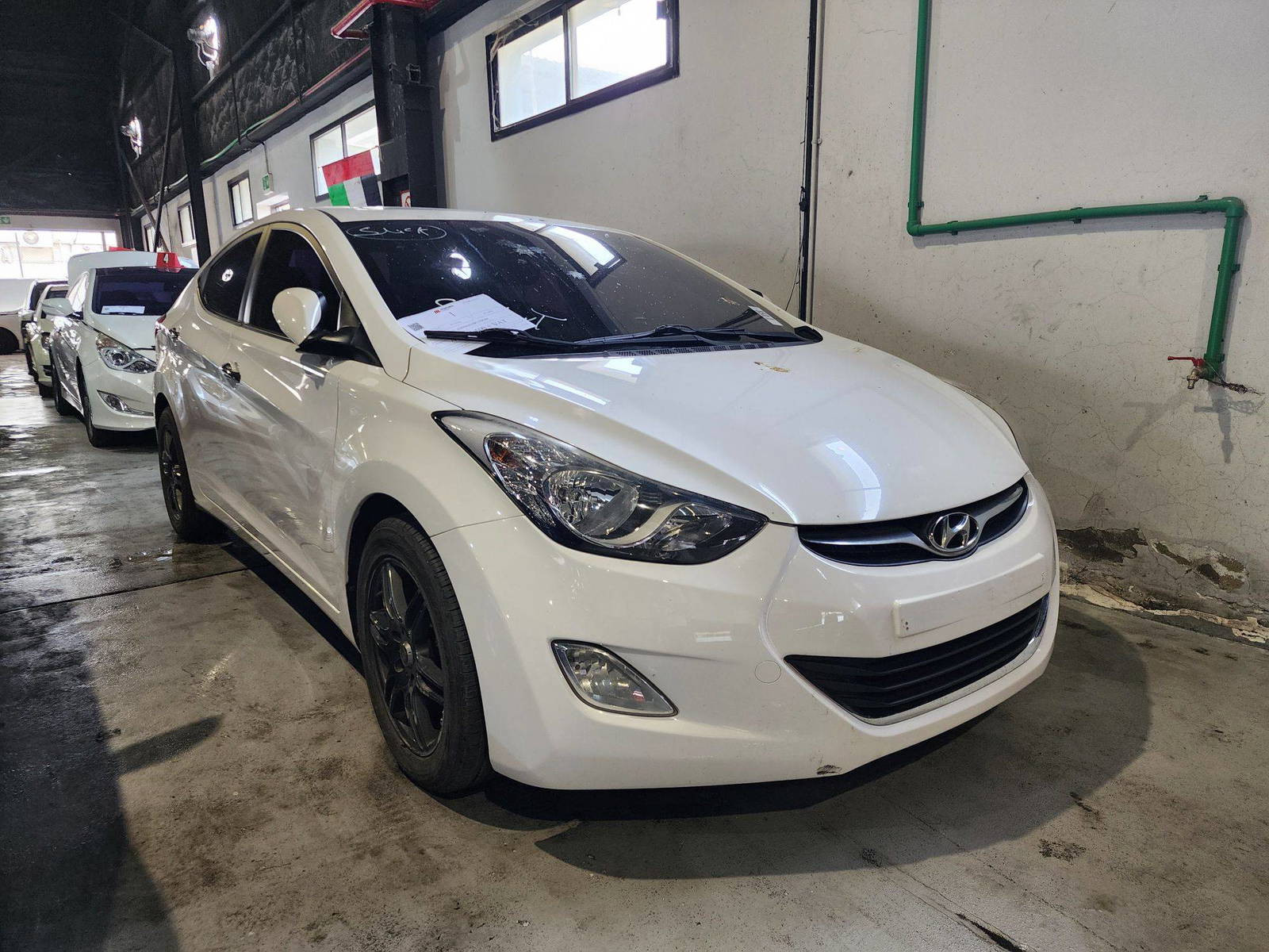 2012 HYUNDAI AVANTE — 259383 KM — Lot 390286 — Al Quoz - Marhaba Auctions Used Cars - Image 3