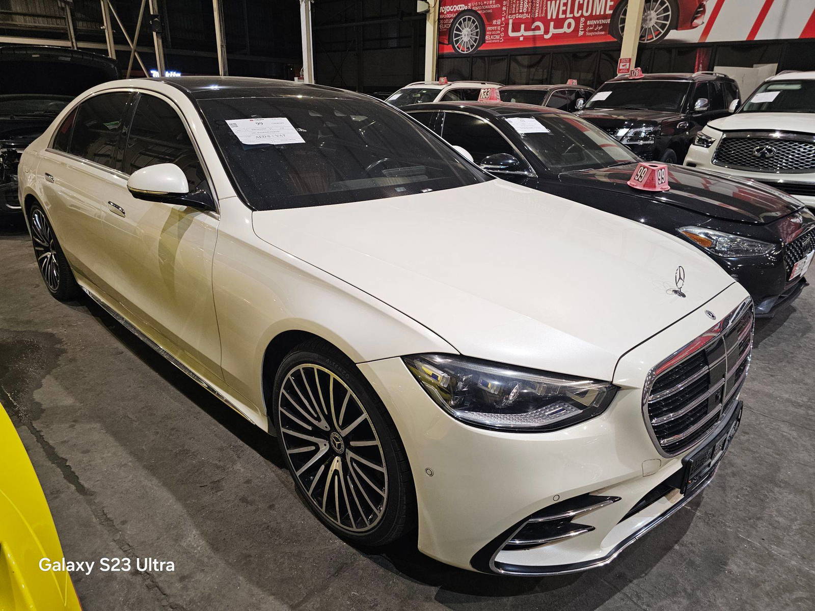 2023 MERCEDES BENZ S 500 — 74955 KM — Lot PA182550 — Main - Marhaba Auctions Used Cars - Image 4
