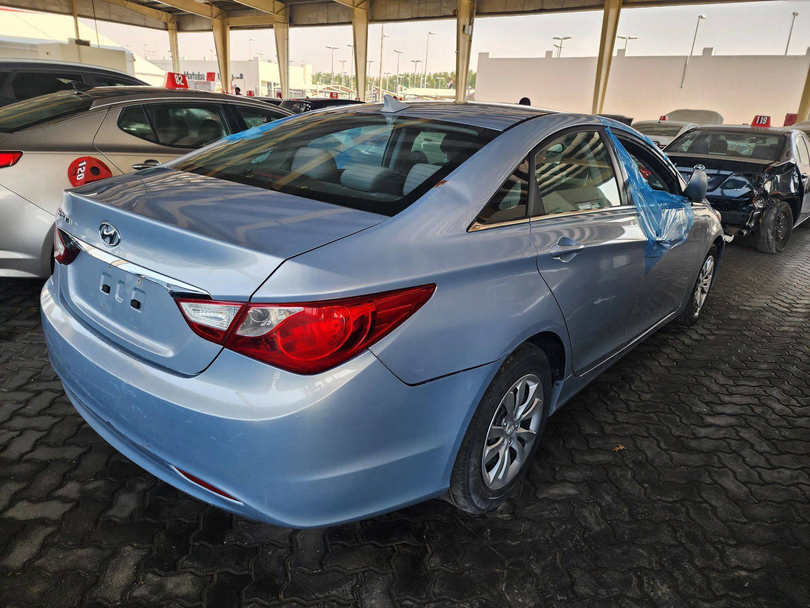 2011 HYUNDAI SONATA — 180916 Miles — Lot 66555453 - Marhaba Auctions Used Cars - Image 3