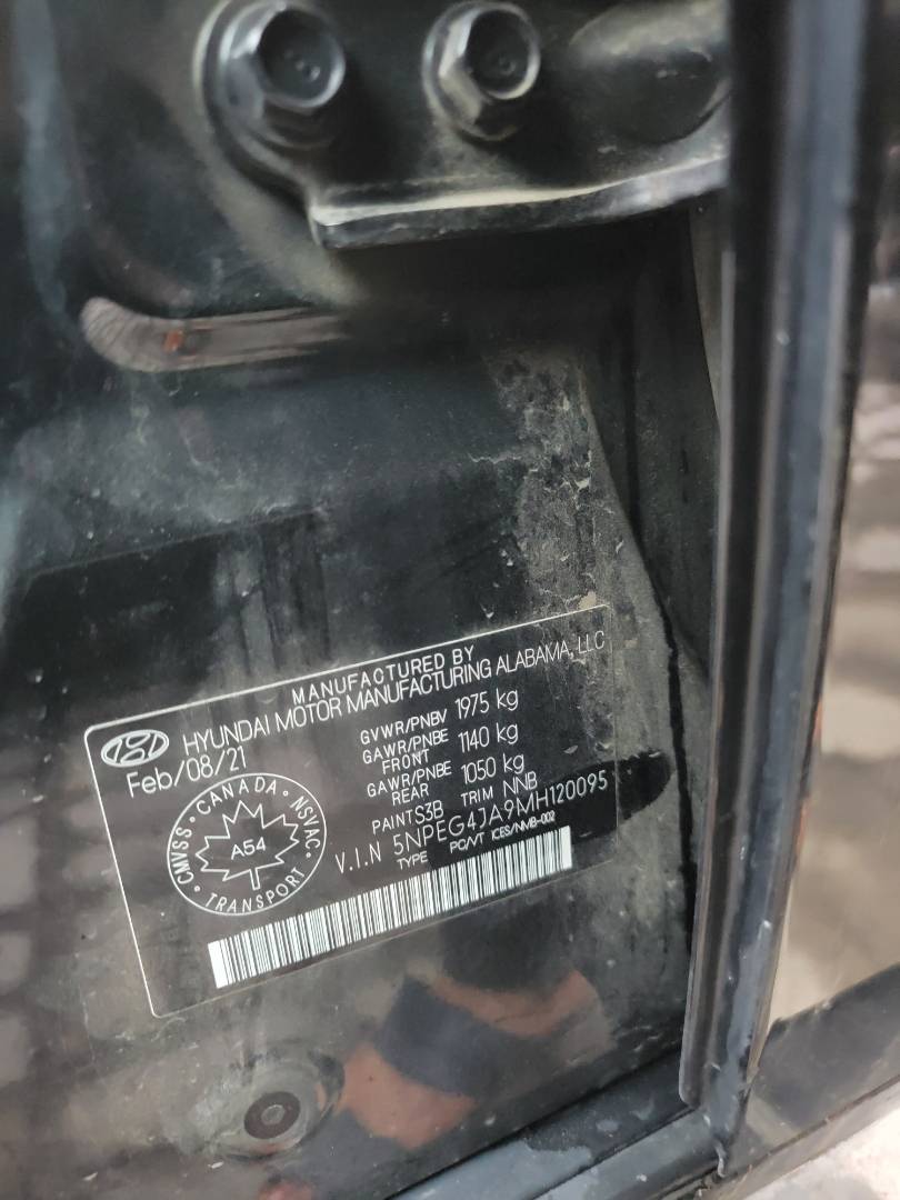 HYUNDAI SONATA 2021 - Marhaba Auction Used Cars - Image 9