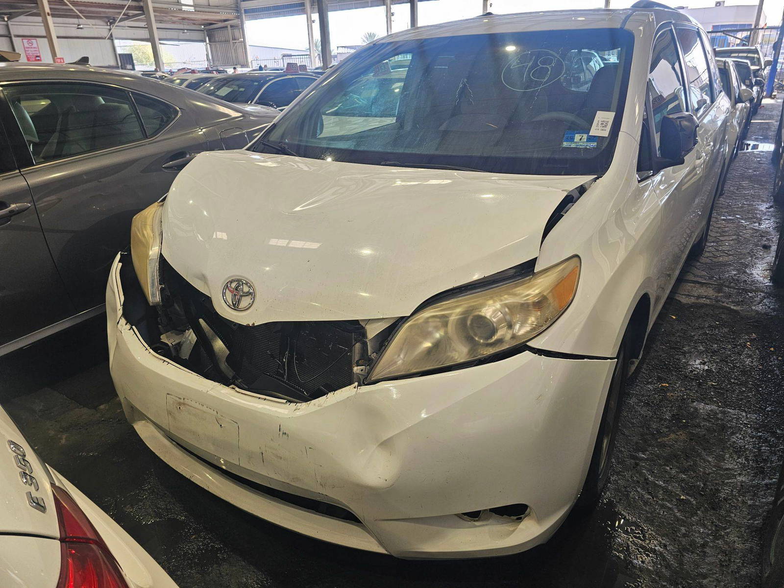 2013 TOYOTA SIENNA — 221342 Miles — Lot 3DS308565 — Main - Marhaba Auctions Used Cars - Image 3