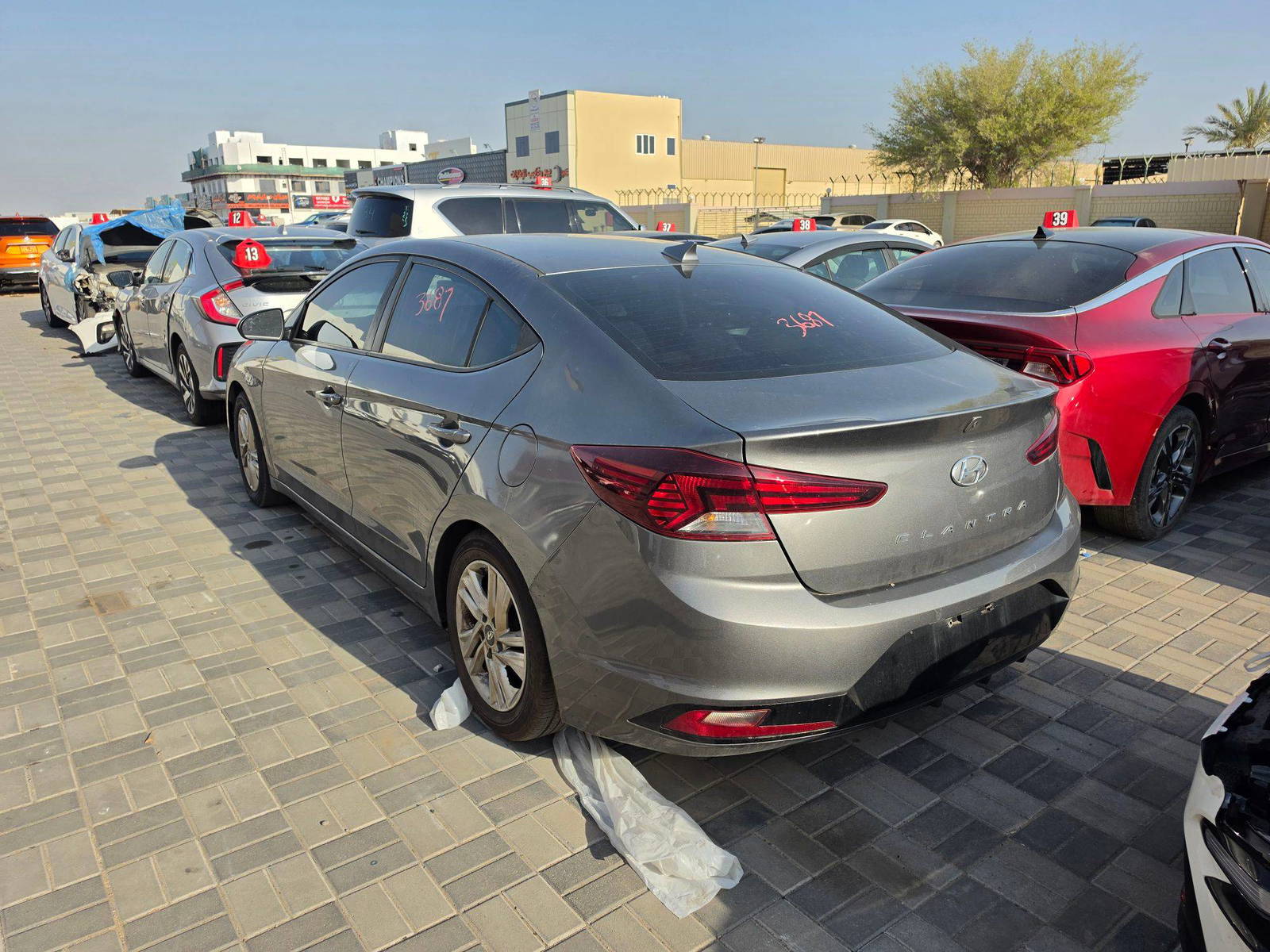 2020 HYUNDAI ELANTRA — 189125 Miles — Lot 6LH502830 - Marhaba Auctions Used Cars - Image 6