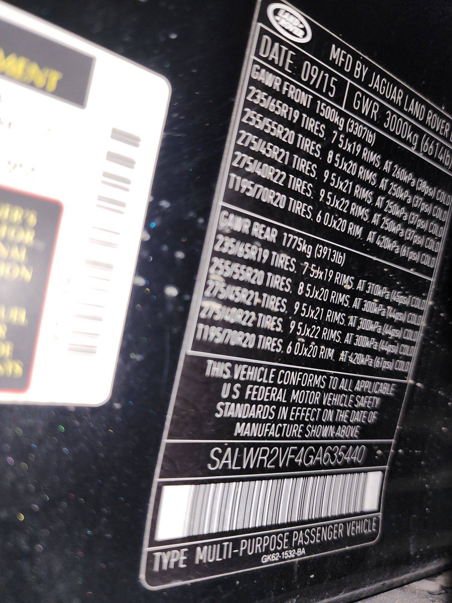 LAND ROVER RANGE ROVER SPORT 2016 - Marhaba Auction Used Cars - Image 12