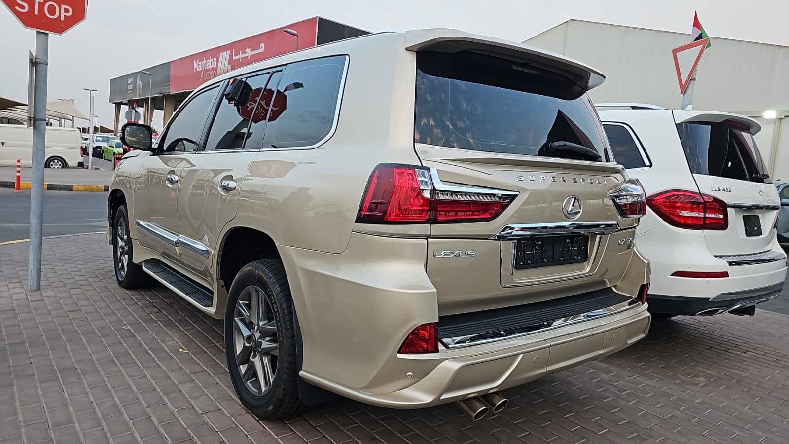 2014 LEXUS LX 570 — 162543 KM — Lot 4150468 — Souq - Marhaba Auctions Used Cars - Image 3
