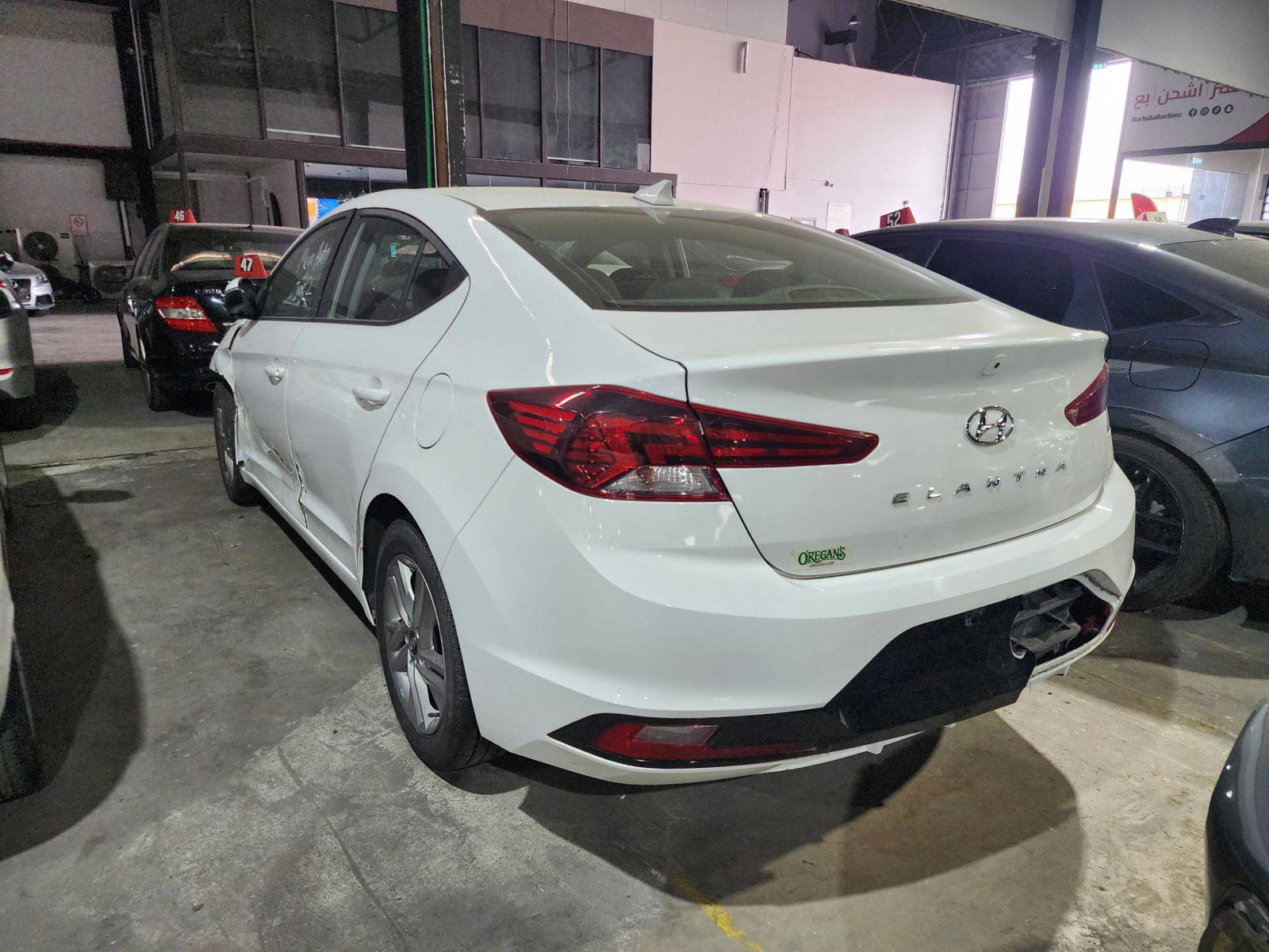 2020 HYUNDAI ELANTRA — 77754 KM — Lot 57448925 — Souq - Marhaba Auctions Used Cars - Image 3