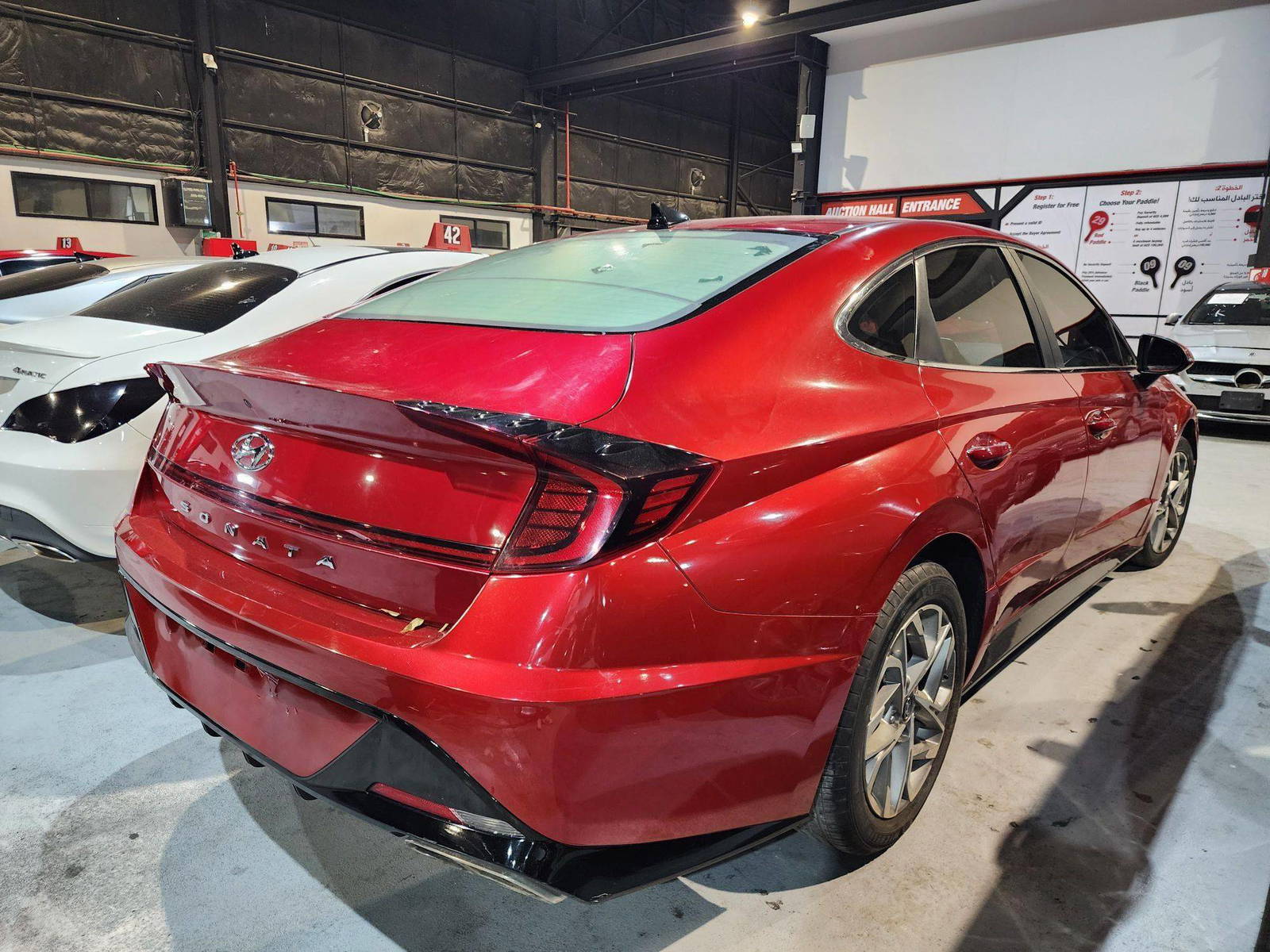 2020 HYUNDAI SONATA — 50322 KM — Lot 125487 — Main - Marhaba Auctions Used Cars - Image 3
