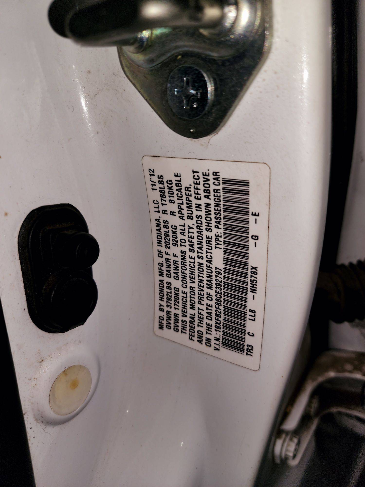 2012 HONDA CIVIC — 178389 Miles — Lot 74844594 — Souq - Marhaba Auctions Used Cars - Image 10