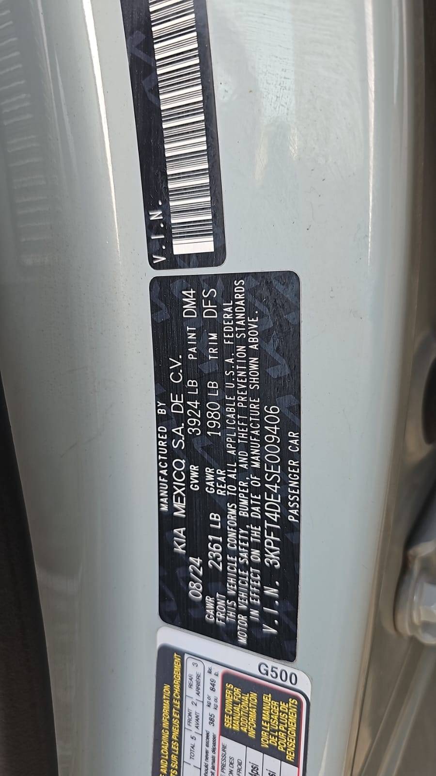 KIA K4 2025 - Marhaba Auction Used Cars - Image 10