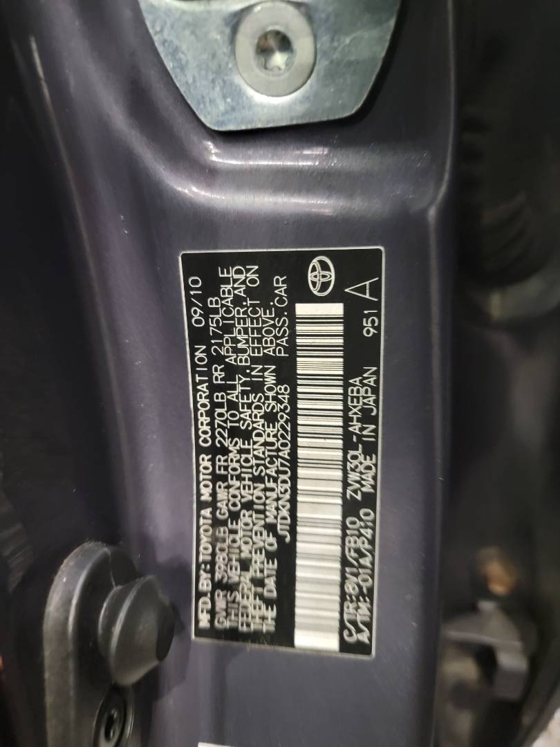 2010 TOYOTA PRIUS — 205517 Miles — Lot 77277634 — Main - Marhaba Auctions Used Cars - Image 9