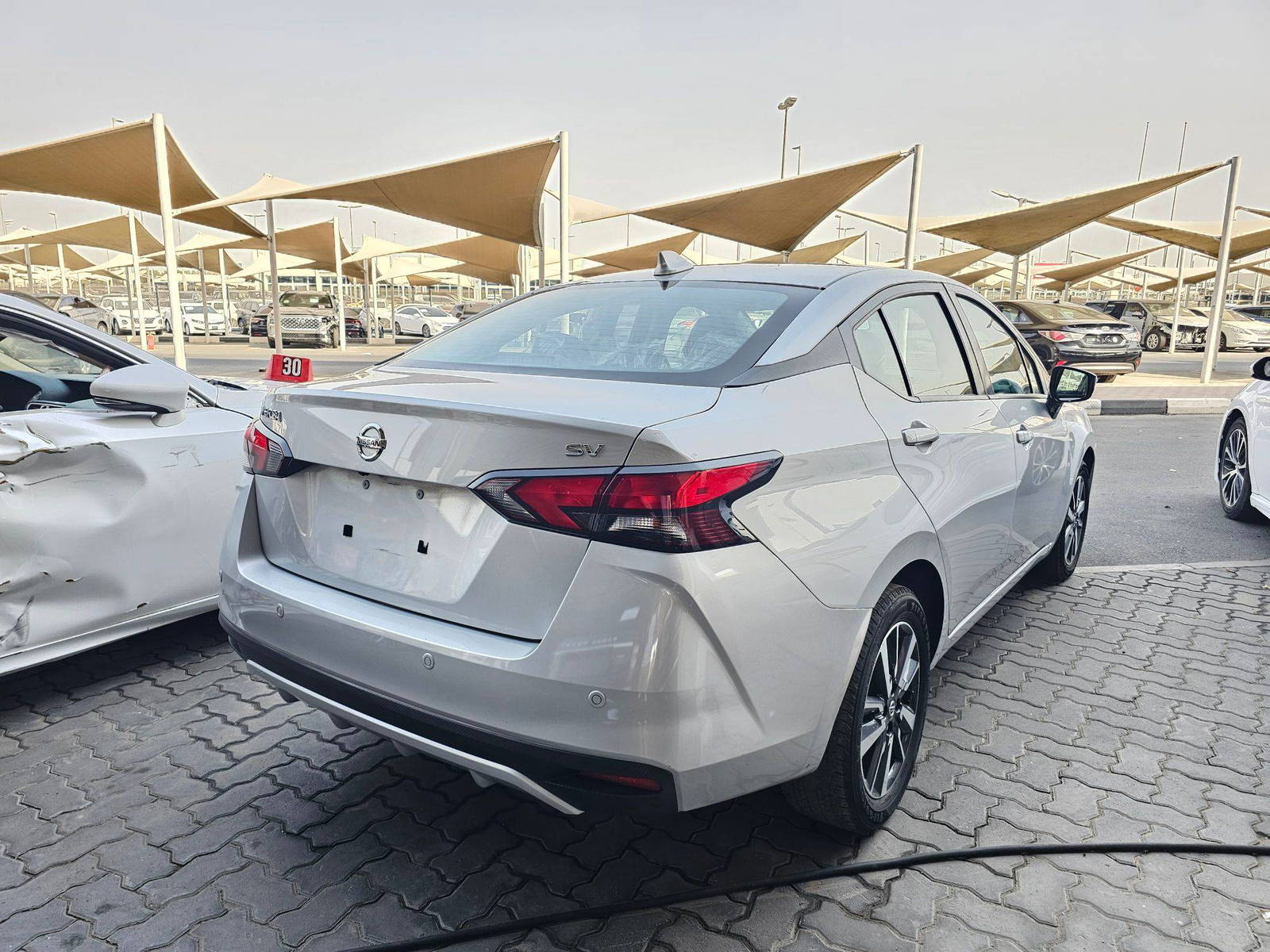 2021 NISSAN VERSA — 126447 Miles — Lot EV3ML828668 — Souq - Marhaba Auctions Used Cars - Image 4