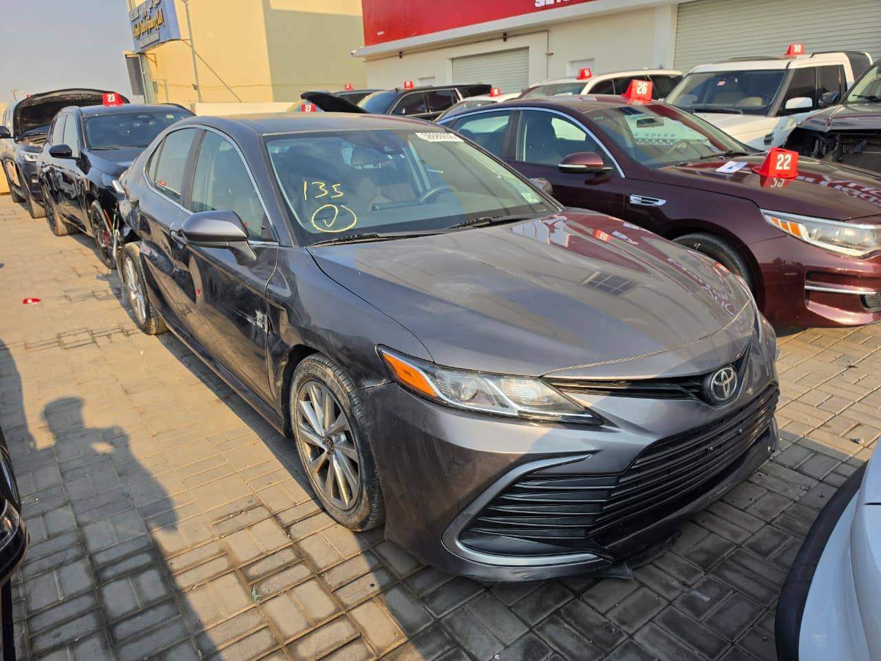 2021 TOYOTA CAMRY — 58385 Miles — Lot U573596 - Marhaba Auctions Used Cars - Image 2