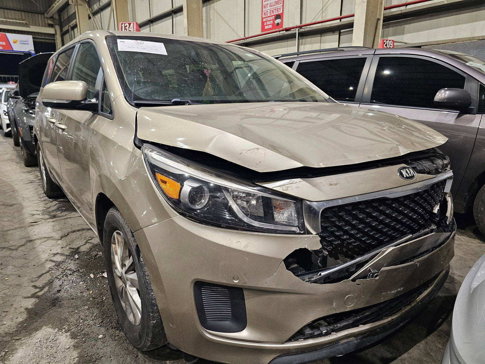 KIA SEDONA 2017 - Marhaba Auction Used Cars - Image 4