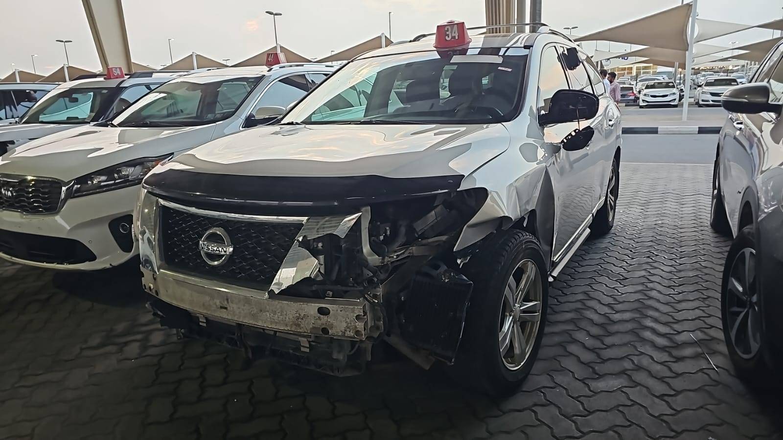 2015 NISSAN PATHFINDER — 219276 KM — Lot FC658284 — Souq - Marhaba Auctions Used Cars - Image 3