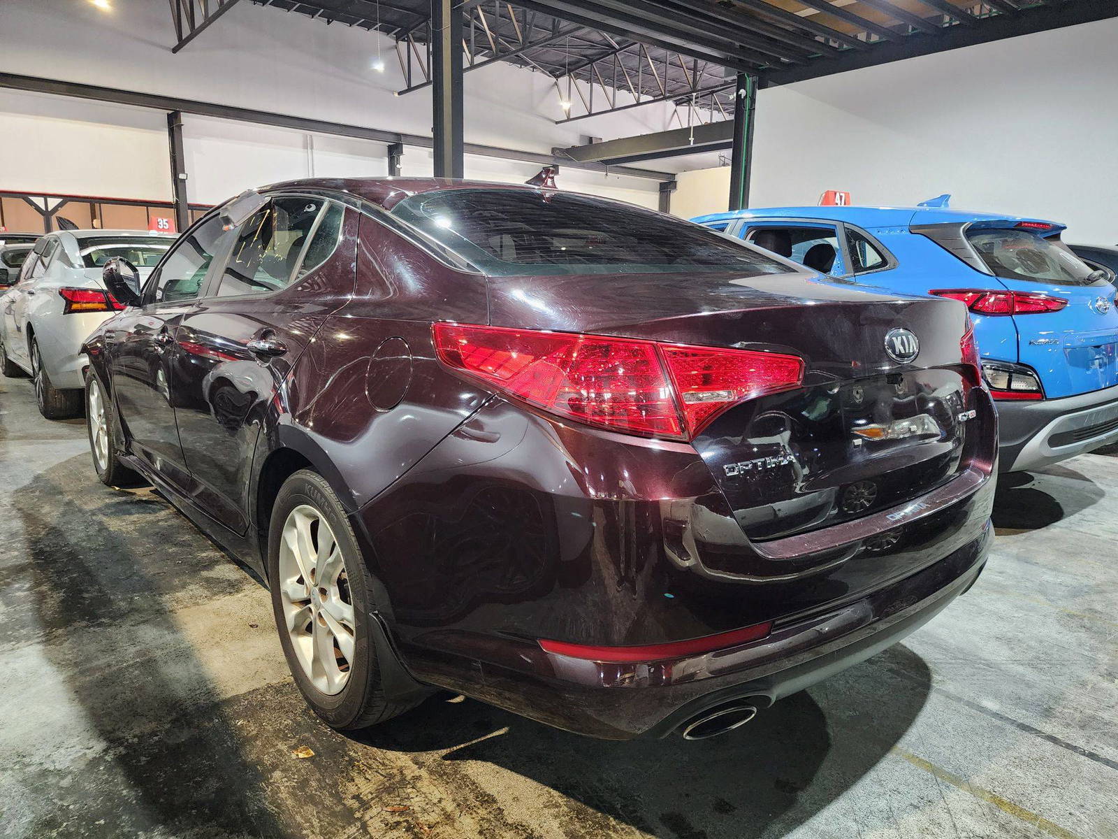 2013 KIA OPTIMA — 241514 Miles — Lot 39903611 — Al Quoz - Marhaba Auctions Used Cars - Image 3