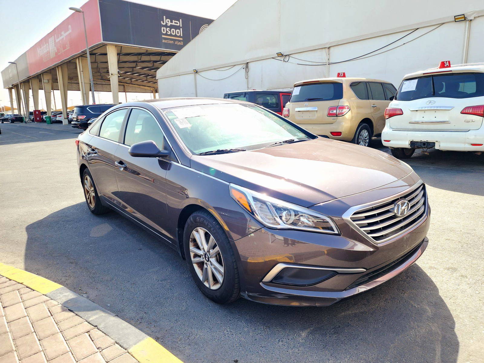 2016 HYUNDAI SONATA — 127502 Miles — Lot 4GH293540 — Souq - Marhaba Auctions Used Cars - Image 4