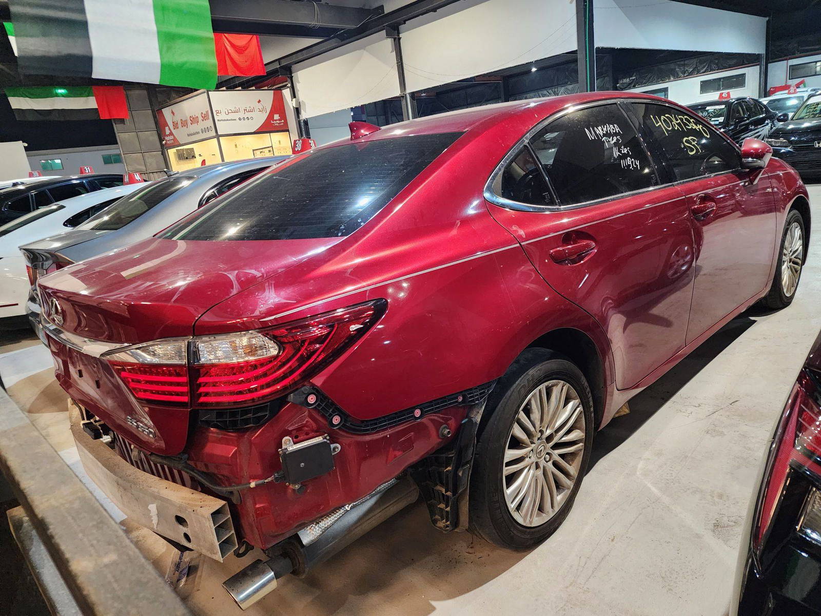 2015 LEXUS ES 350 — 123477 Miles — Lot 183440 — Ind. 12 - Marhaba Auctions Used Cars - Image 5