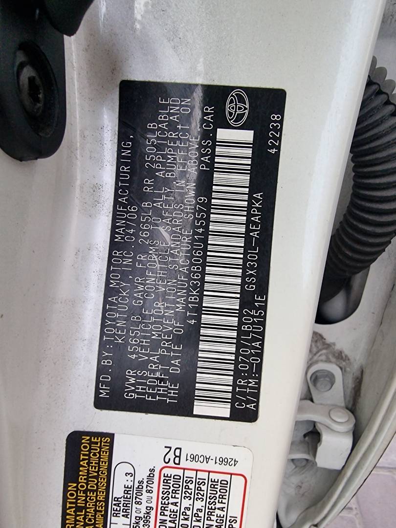 TOYOTA AVALON 2006 - Marhaba Auction Used Cars - Image 9