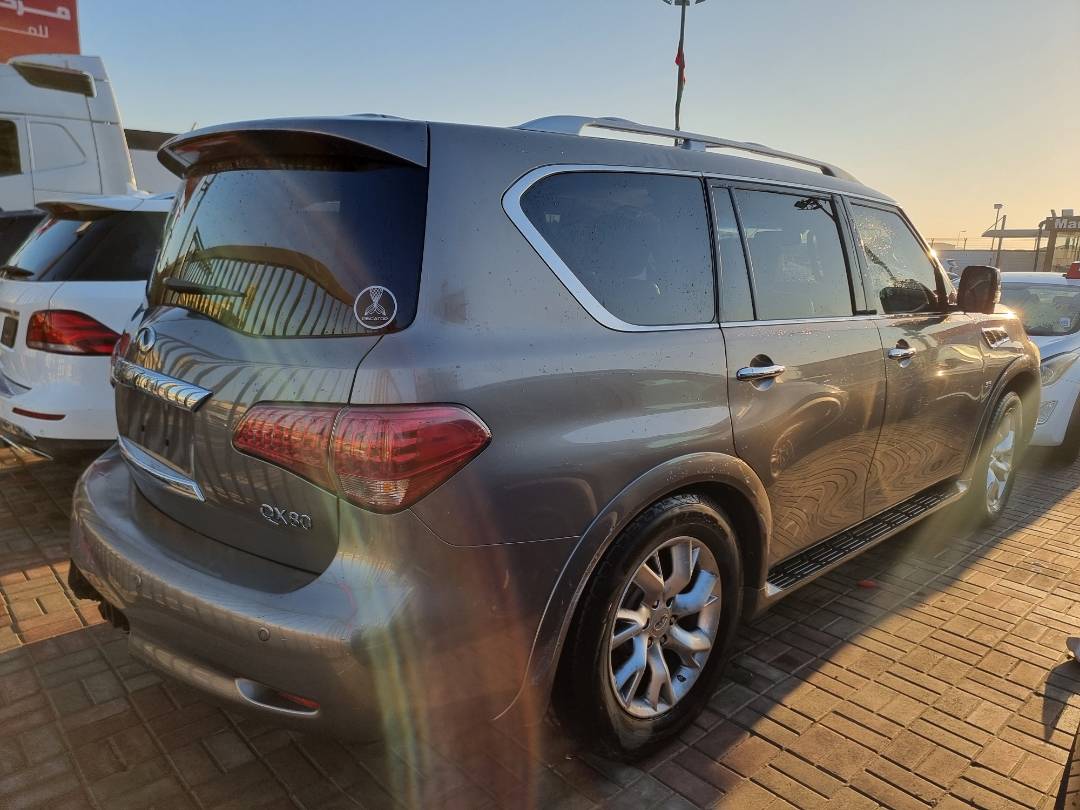 2014 INFINITI QX80 — 154824 Miles — Lot 125478 — Ind. 12 - Marhaba Auctions Used Cars - Image 5