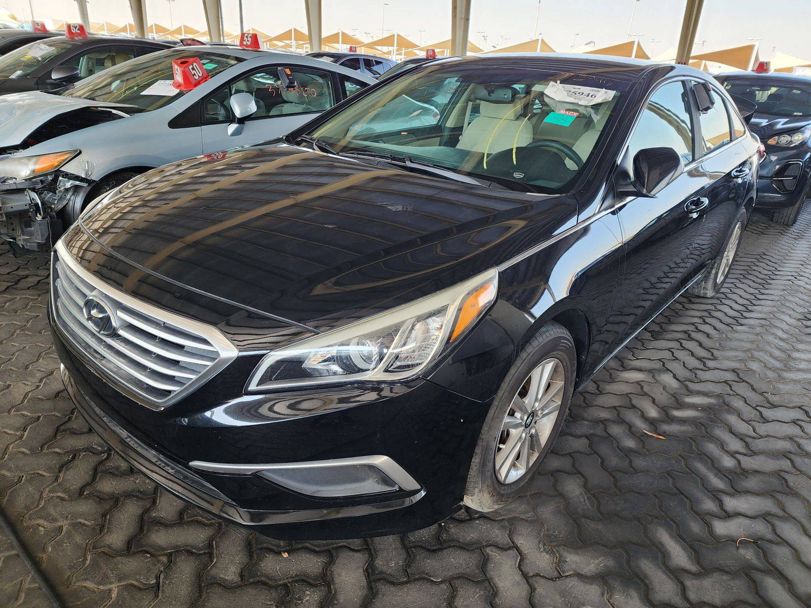 2017 HYUNDAI SONATA — 139671 Miles — Lot 1212151105 - Marhaba Auctions Used Cars - Image 3