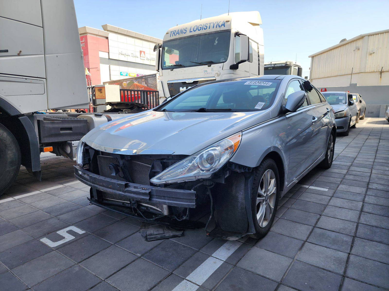 2013 HYUNDAI SONATA — 177020 Miles — Lot 84529244 — Al Quoz - Marhaba Auctions Used Cars - Image 4