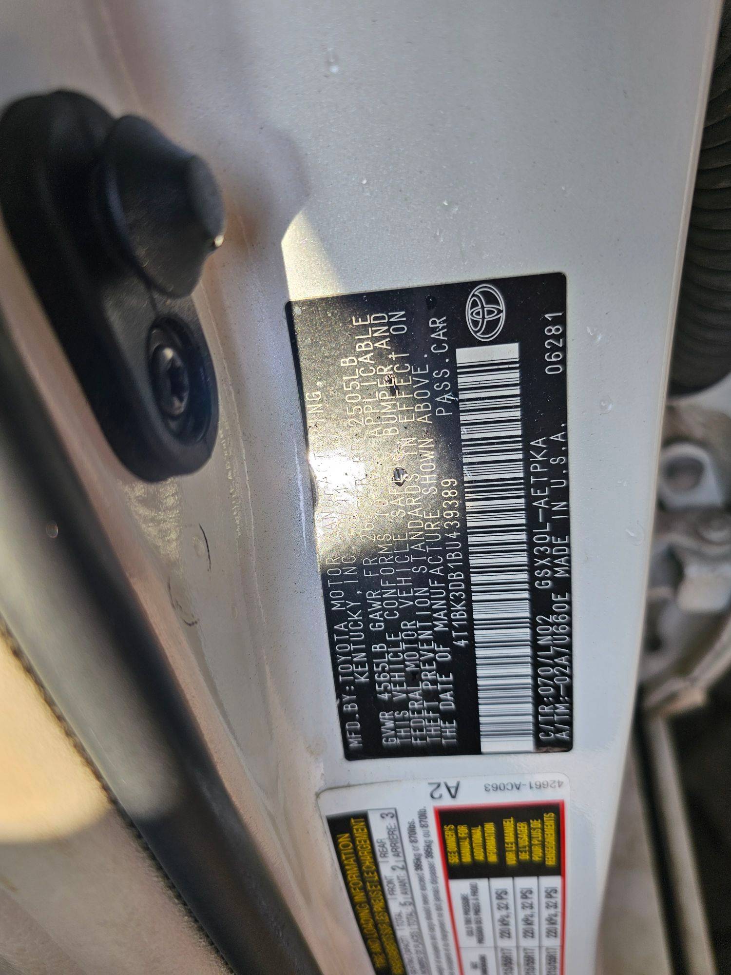 TOYOTA AVALON 2011 - Marhaba Auction Used Cars - Image 10