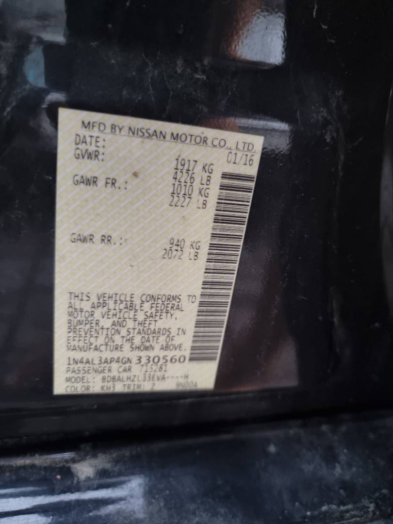 NISSAN ALTIMA 2016 - Marhaba Auction Used Cars - Image 8