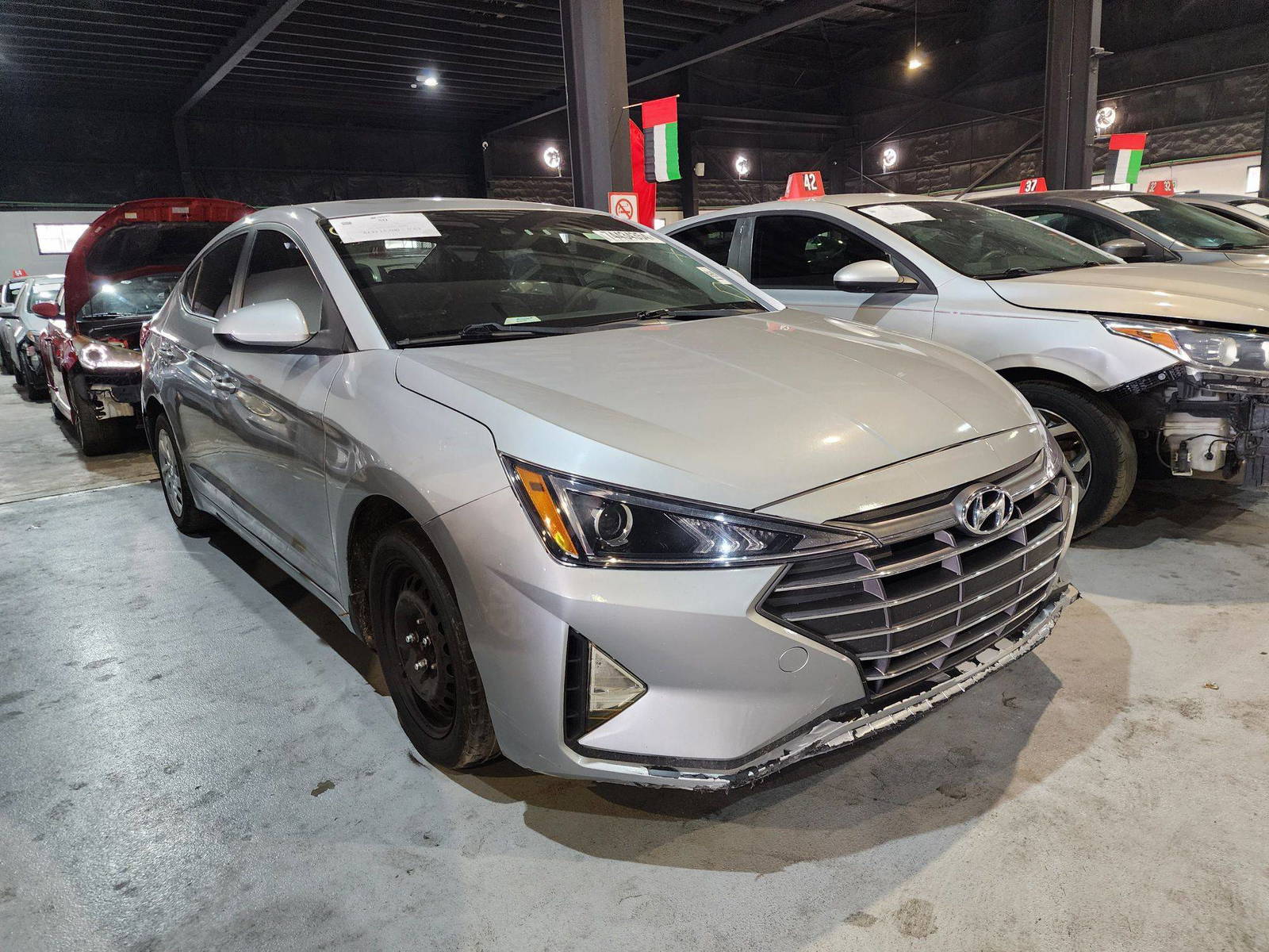 2020 HYUNDAI ELANTRA — 185593 Miles — Lot 948483 — Al Quoz - Marhaba Auctions Used Cars - Image 4