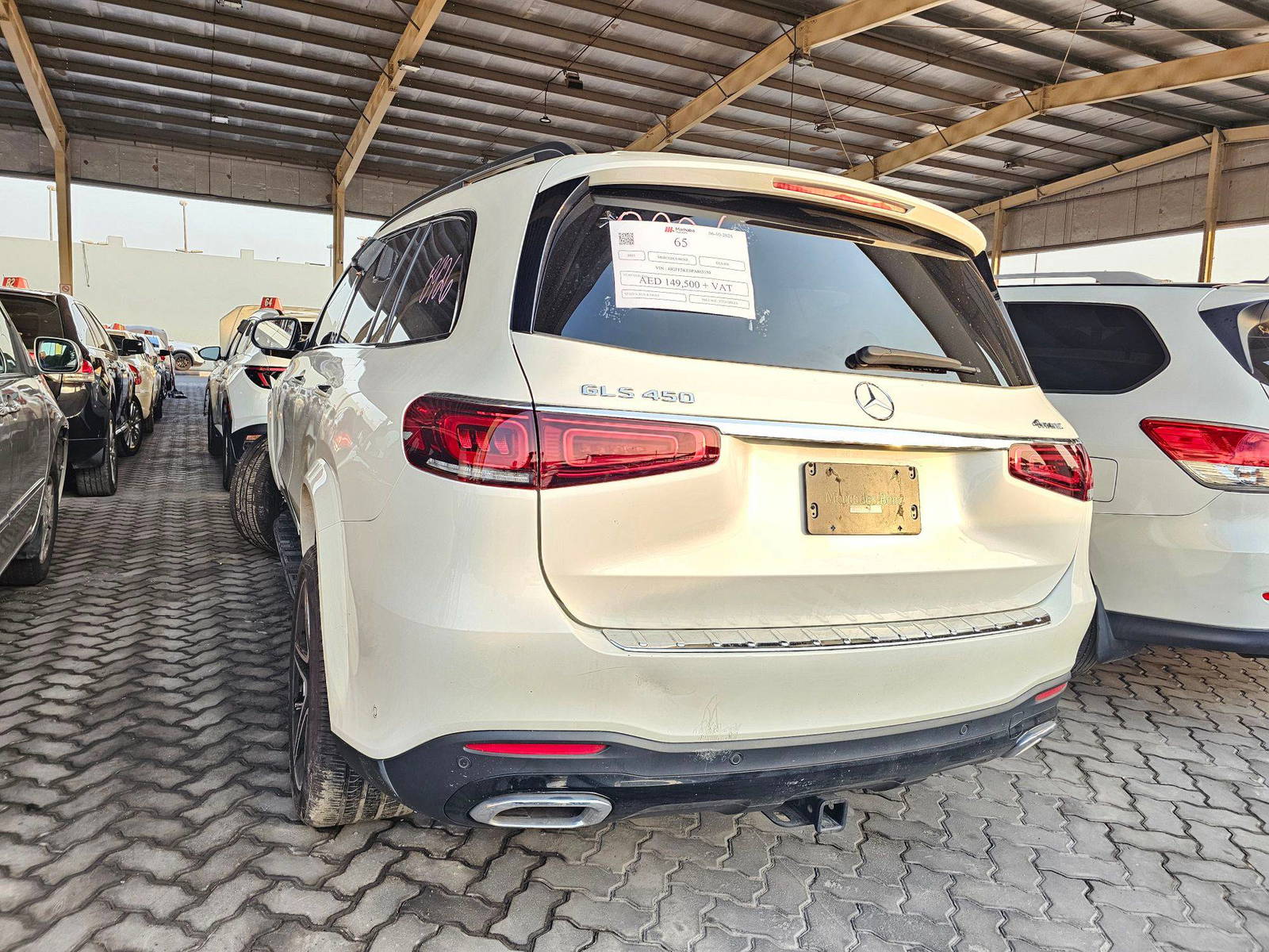 2023 MERCEDES BENZ GLS 450 — 37320 Miles — Lot KE5PA863150 — Souq - Marhaba Auctions Used Cars - Image 4