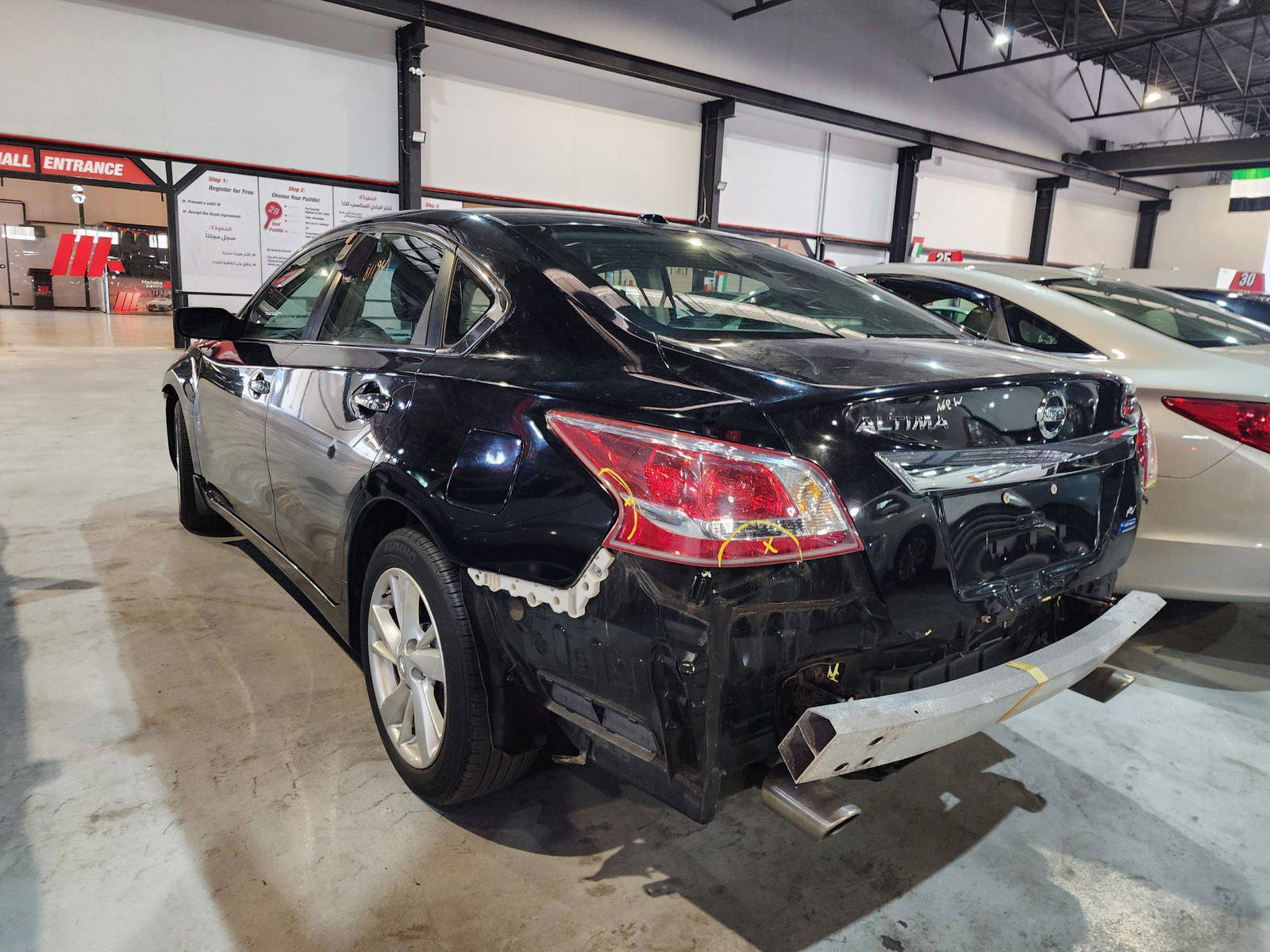 2013 NISSAN ALTIMA — 147540 Miles — Lot 9552 — Al Quoz - Marhaba Auctions Used Cars - Image 3