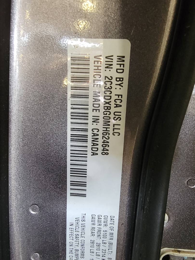 2021 DODGE CHARGER — 69410 Miles — Lot 624648 — Main - Marhaba Auctions Used Cars - Image 10