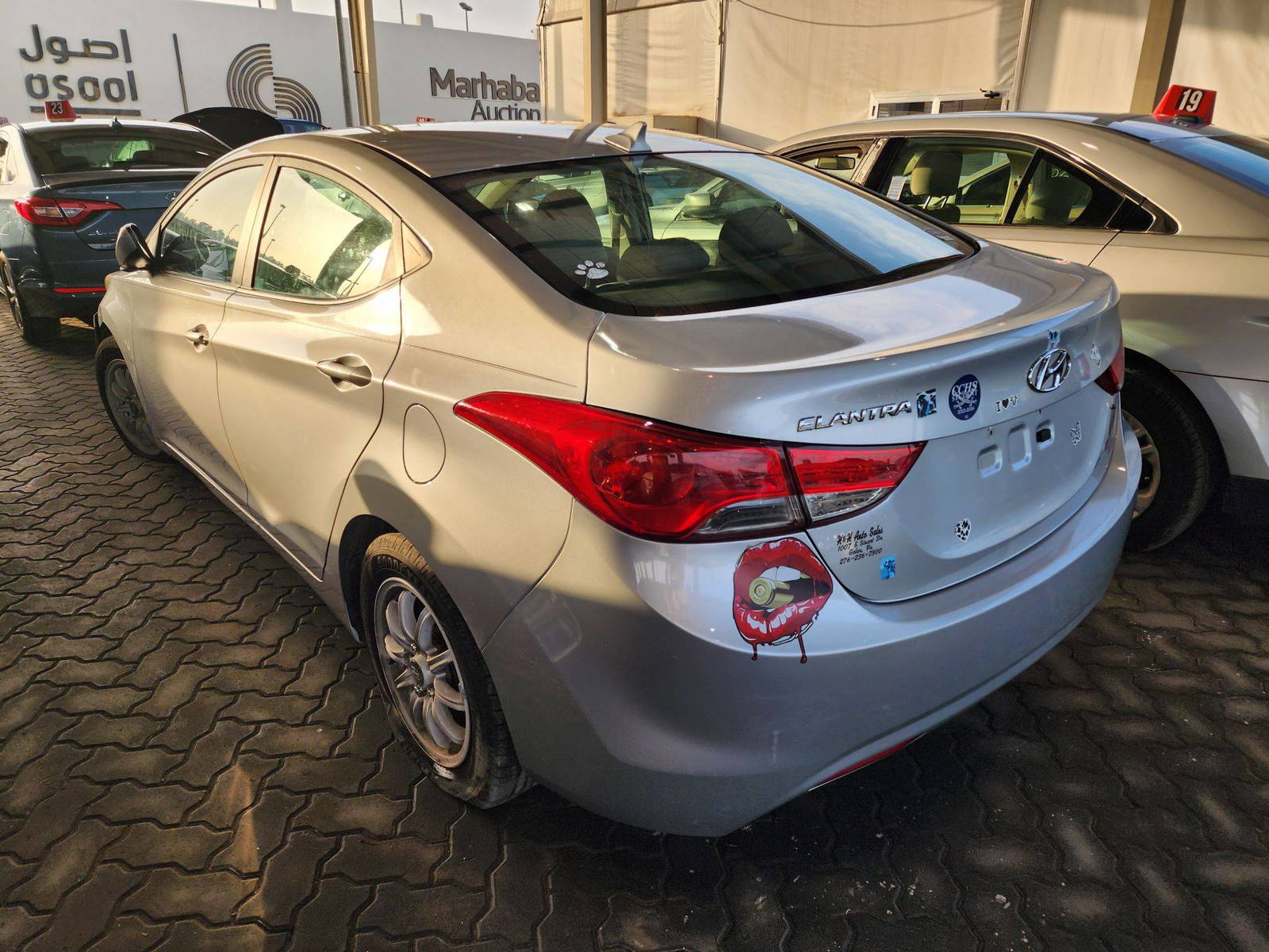 2011 HYUNDAI ELANTRA — 244972 Miles — Lot 70421393 - Marhaba Auctions Used Cars - Image 3