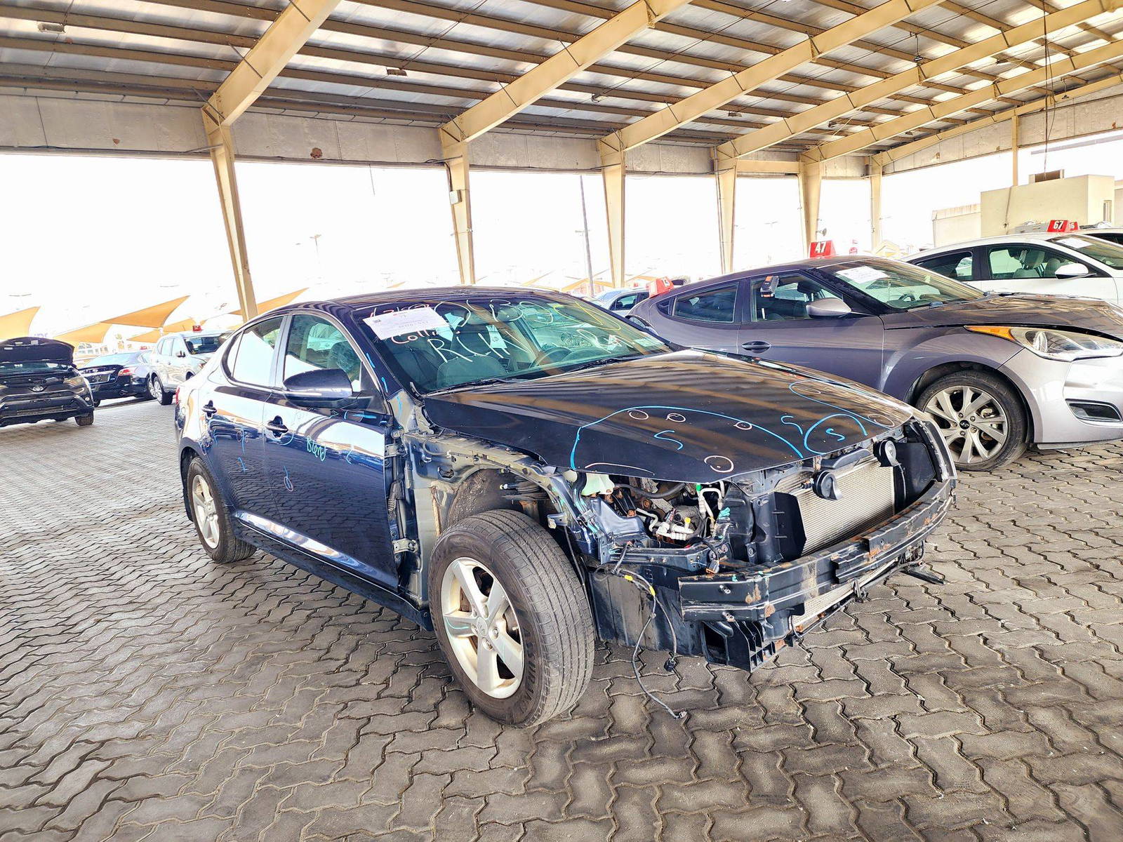 2015 KIA OPTIMA — 86413 Miles — Lot FG480439 — Souq - Marhaba Auctions Used Cars - Image 4