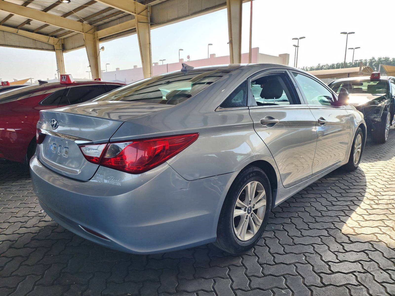 2013 HYUNDAI SONATA — 159 139 Miles — Lot DH682049 — Souq - Marhaba Auctions Used Cars - Image 3
