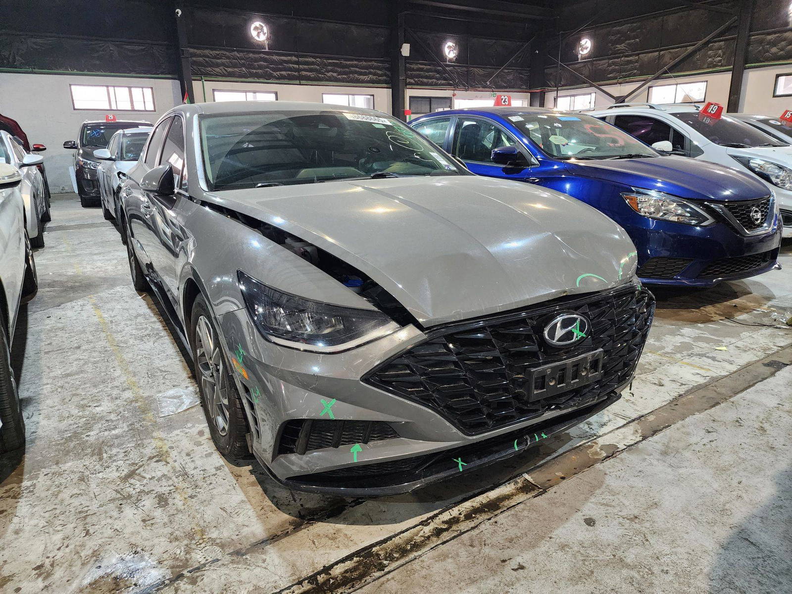 2021 HYUNDAI SONATA — 84243 Miles — Lot 11215 — Al Quoz - Marhaba Auctions Used Cars - Image 3